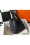 Hermes Picotin Lock 22 Bag In Black Clemence Leather Replica