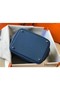 Hermes Picotin Lock 22 Bag In Blue Agate Clemence Leather Replica