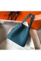 Hermes Picotin Lock 22 Bag In Blue Jean Clemence Leather Replica