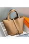 Hermes Picotin Lock 22 Bag In Chai Clemence Leather Replica