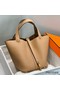 Hermes Picotin Lock 22 Bag In Chai Clemence Leather Replica
