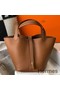 Hermes Picotin Lock 22 Bag In Gold Clemence Leather Replica