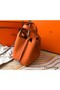 Hermes Picotin Lock 22 Bag In Orange Clemence Leather Replica