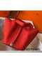 Hermes Picotin Lock 22 Bag In Red Clemence Leather Replica