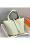 Hermes Picotin Lock 22 Bag In Vert Fizz Clemence Leather Replica