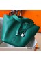Hermes Picotin Lock 22 Bag In Vert Vertigo Clemence Leather Replica
