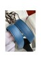 Hermes Picotin Lock 22 Bicolor Handmade Bag in Gris Mouette and Blue Agate Swift Leather Replica