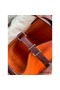 Hermes Picotin Lock 22 Bicolor Handmade Bag in Orange and Burgundy Swift Leather Replica