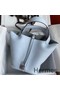 Hermes Picotin Lock 22 Handmade Bag in Blue Brume Clemence Leather Replica