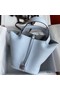 Hermes Picotin Lock 22 Handmade Bag in Blue Brume Clemence Leather Replica