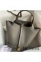 Hermes Picotin Lock 22 Handmade Bag in Etain Clemence Leather Replica