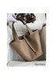 Hermes Picotin Lock 22 Handmade Bag in Taupe Clemence Leather Replica