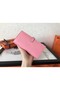 Hermes Pink Epsom Bearn Gusset Wallet Replica