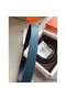 Hermes Quizz 32mm Reversible Belt In Blue Clemence Leather Replica
