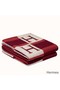 Hermes Red Avalon Bayadere Throw Blanket Replica
