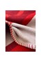 Hermes Red Avalon Bayadere Throw Blanket Replica