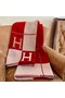 Hermes Red Avalon III Throw Blanket Replica