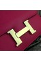 Hermes Red Constance MM 24cm Epsom Leather Bag Replica