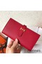 Hermes Red Epsom Bearn Gusset Wallet Replica