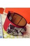 Hermes Red Epsom Collier de Chien Bracelet Size S Replica