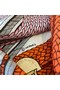 Hermes Rose/Naturel Dressage Tressage Shawl 140 Replica