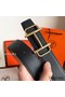 Hermes Royal 38MM Reversible Belt In Brown Clemence Leather Replica