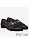 Hermes Royal Loafers In Black Calfksin Replica
