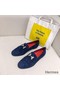 Hermes Royal Loafers In Blue Suede Leather Replica