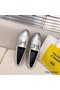 Hermes Royal Loafers In Silver Metallic Lambskin Replica