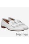 Hermes Royal Loafers In White Calfksin Replica