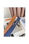 Hermes Royal Reversible Belt 38MM in Blue and Gold Epsom Calfskin Replica