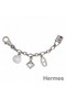 Hermes Silver Breloque Olga Bag Charm Replica