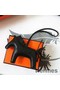 Hermes So Black Rodeo Horse Bag Charm Replica
