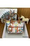 Hermes Steeple 25 Bag in H Plume Canvas with Clic Clac Panoplie Equestre Replica
