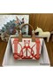 Hermes Steeple 25 Bag in H Plume Canvas with Fantaisie d'Etriers Replica