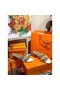 Hermes Tandem Sandals In Brown/White Lambskin Replica