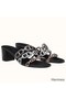 Hermes Tandem Sandals In Gold/Silver Lambskin Replica