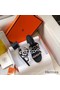 Hermes Tandem Sandals In Gold/Silver Lambskin Replica