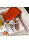 Hermes Tandem Sandals In Multicolour Lambskin Replica