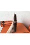 Hermes Taupe Clemence Bearn Gusset Wallet Replica