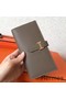 Hermes Taupe Epsom Bearn Gusset Wallet Replica