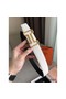 Hermes Tonight 38MM Reversible Belt In Black/White Epsom Leather Replica