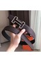 Hermes Tonight 38MM Reversible Belt In Cafe Clemence Leather Replica