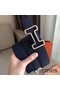 Hermes Tonight 38MM Reversible Belt In Navy/Black Epsom Leather Replica