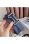 Hermes Tonight Reversible Belt 38MM in Blue and Gold Epsom Calfskin Replica