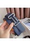 Hermes Tonight Reversible Belt 38MM in Blue and Gold Epsom Calfskin Replica
