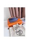 Hermes Tonight Reversible Belt 38MM in Blue and Gold Epsom Calfskin Replica