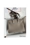 Hermes Touch Birkin 25 Bag In Gris Asphalt Shiny Niloticus Crocodile Skin Replica