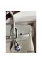 Hermes Touch Birkin 25 Bag in Pearl Grey Togo and Matte Alligator Leather Replica