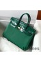 Hermes Touch Birkin 25cm Limited Edition Green Bag Replica